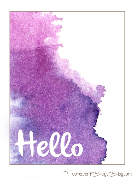 525x698 Hello Watercolor Journal Card - Hello Watercolor