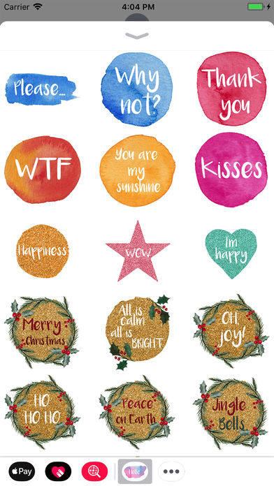392x696 Hello Watercolor Sticker List - Hello Watercolor