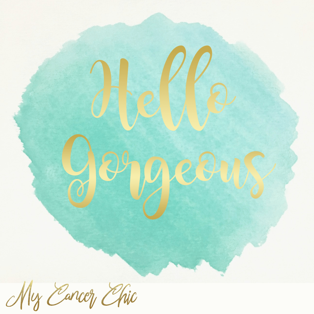 1024x1024 Hello Gorgeous Mint Watercolor Print - Hello Watercolor