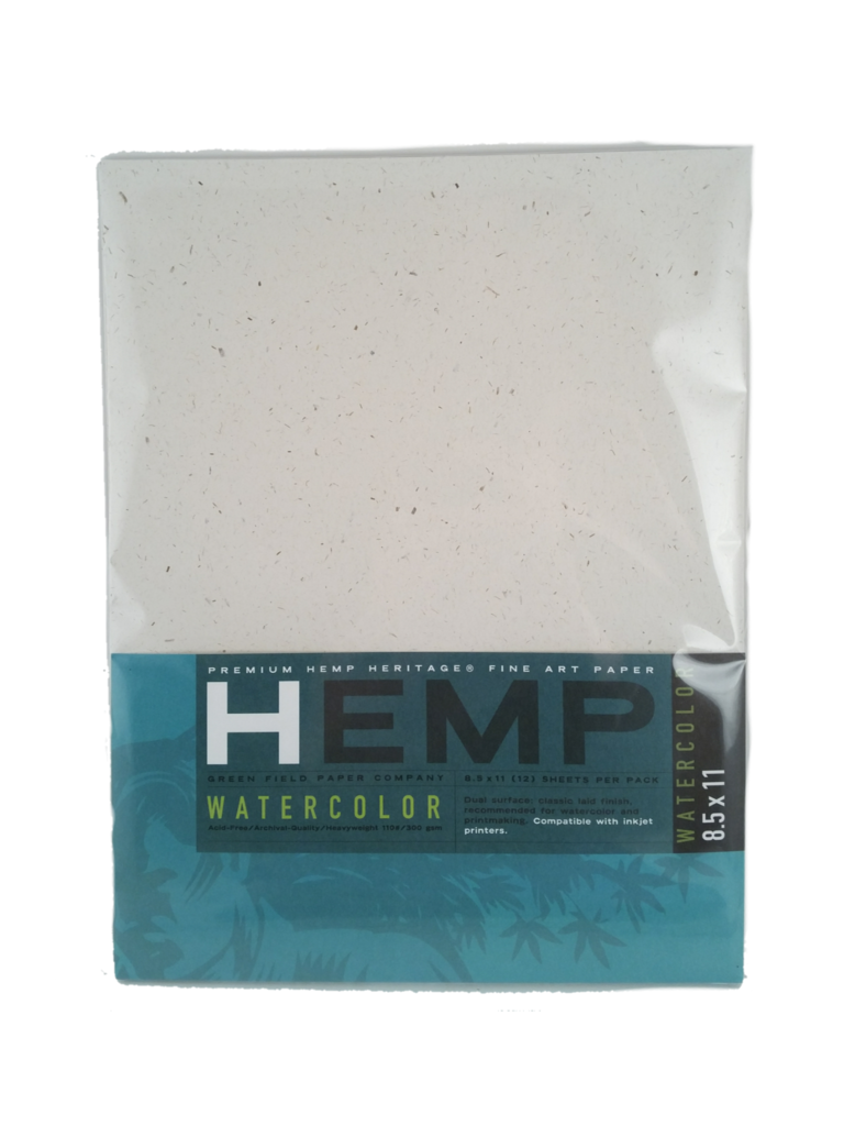 768x1024 Hemp Watercolor Paper Pack Air Soda - Hemp Watercolor Paper