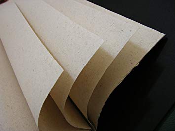 355x266 Double Hemp Fiber Paper 5 Large Sheets 53x27.5 - Hemp Watercolor Paper