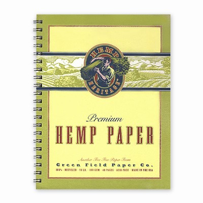 400x400 Hemp Sketch And Drawing Book, Large - Hemp Watercolor Paper