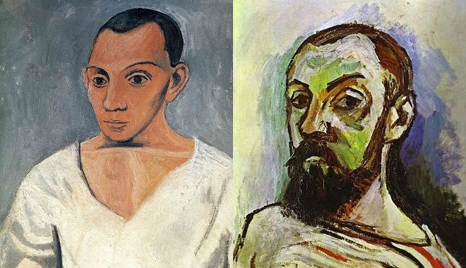 660x380 Pablo Picasso And Henri Matisse - Henri Matisse Watercolor