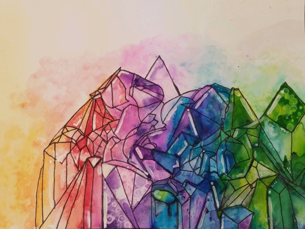 1000x751 High School Gallery - High School Watercolor