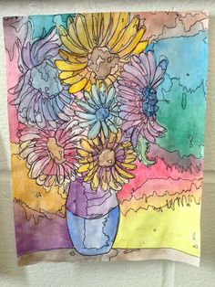 236x314 Mini Matisse Watercolor Turtles - High School Watercolor