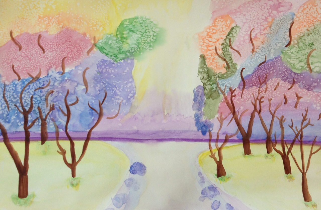 1280x838 Ocs High School Art Art 2 Watercolor Paintings - High School Watercolor