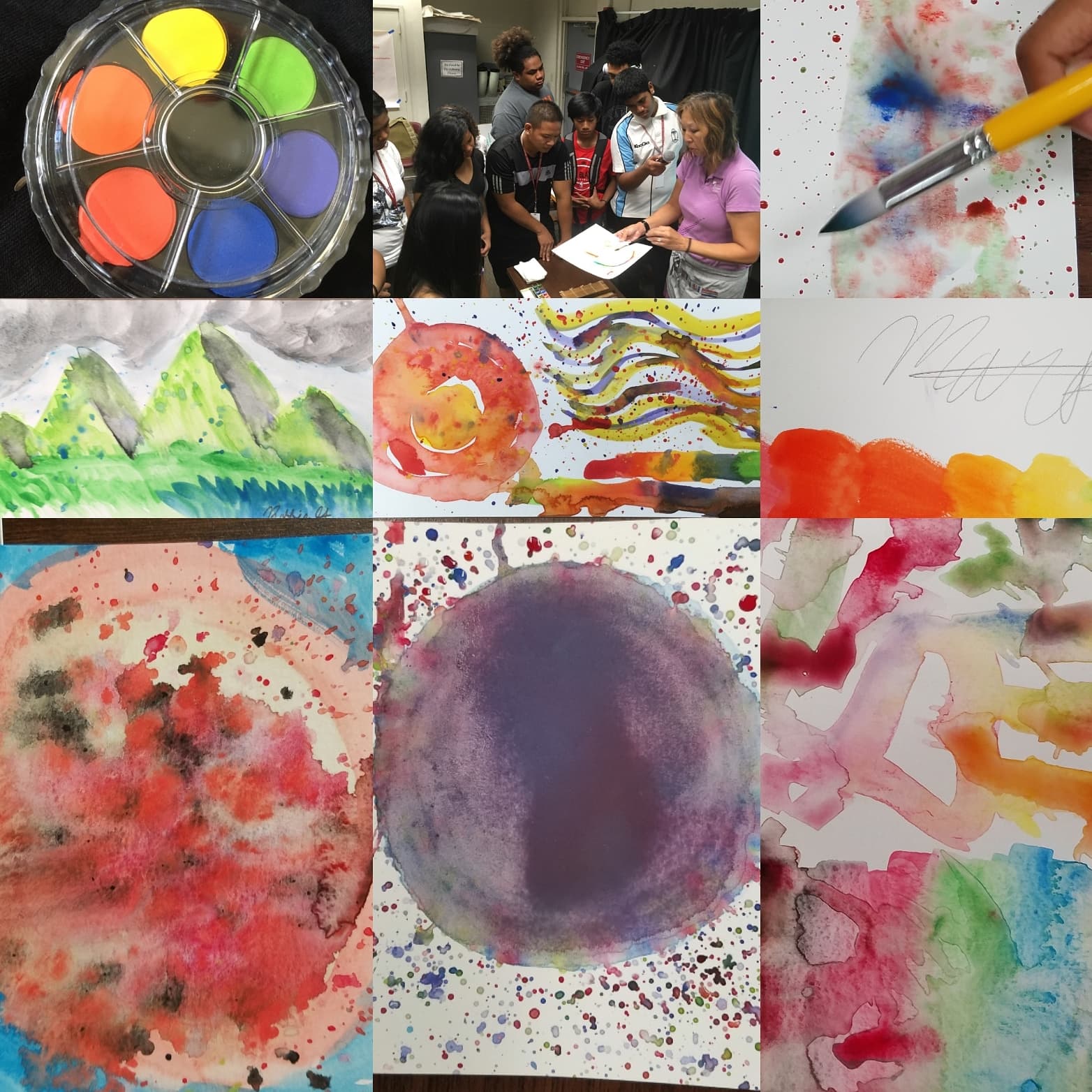 1564x1564 Sharing My Love Of Watercolor With Teenagers Dawn Yoshimura Studio - High School Watercolor