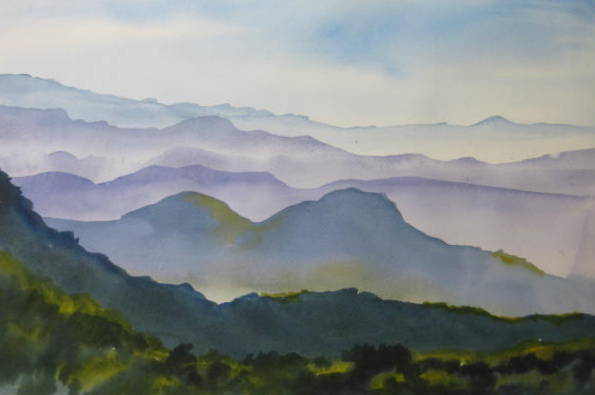 595x395 Hills Watercolor Atelier - Hill Watercolor
