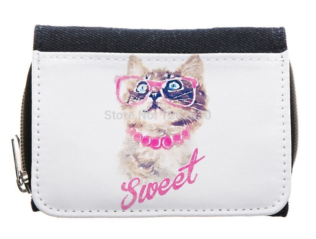 640x484 Hipster Watercolor Art Sweet Cute Cat Pattern Print Custom Denim - Hipster Watercolor