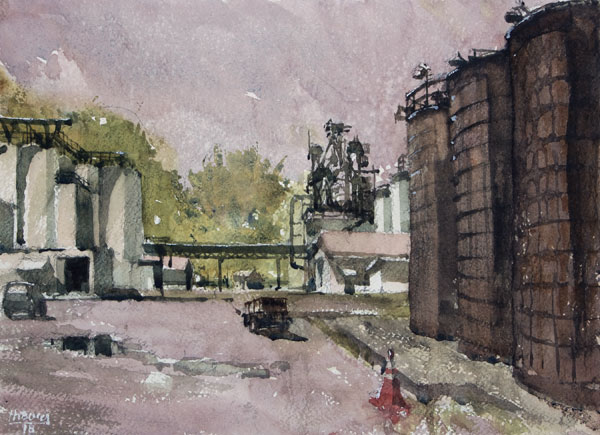 600x435 Originals Thomas Bucci - History Of Watercolor