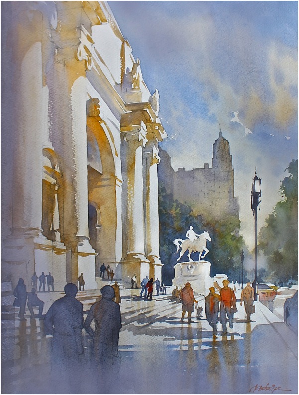 601x792 Thomas W. Schaller American Masters - History Of Watercolor
