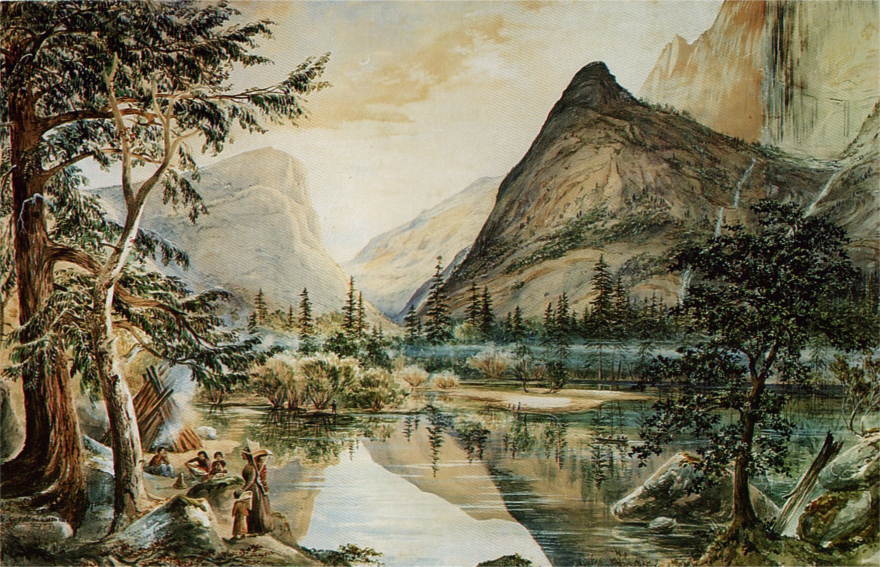 1764x1137 Yosemite Watercolors By Constance Gordon Cumming - History Of Watercolor