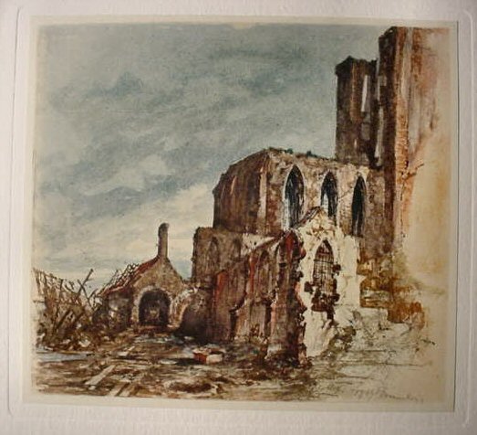 523x476 The Adolf Hitler Collection - Hitler Watercolor