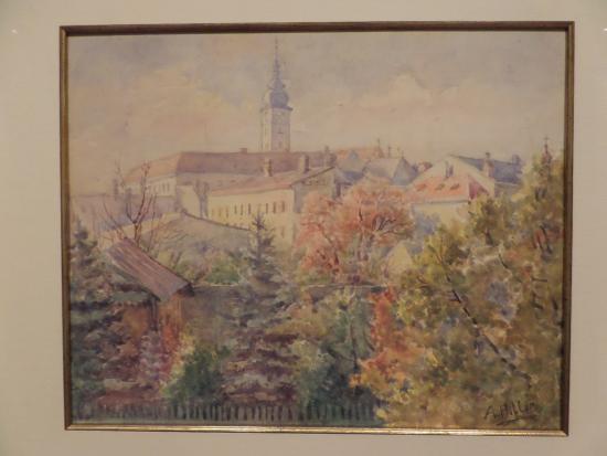 550x413 Watercolor By Adolf Hitler - Hitler Watercolor