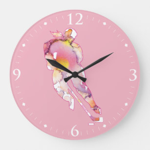 307x307 Hockey Watercolor Art Amp Wall Zazzle - Hockey Watercolor