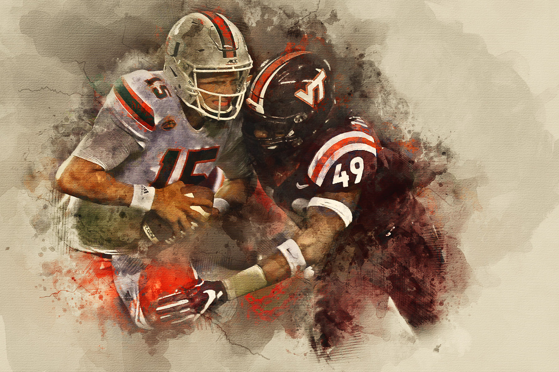 1100x733 Ivan Morozov Watercolor, First Try (October, 2016) - Hockey Watercolor