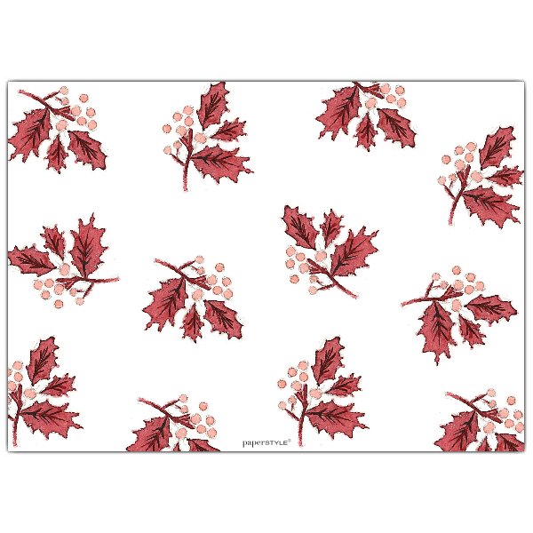 600x600 Watercolor Holly And Evergreen Holiday Invitations Paperstyle - Holiday Watercolor