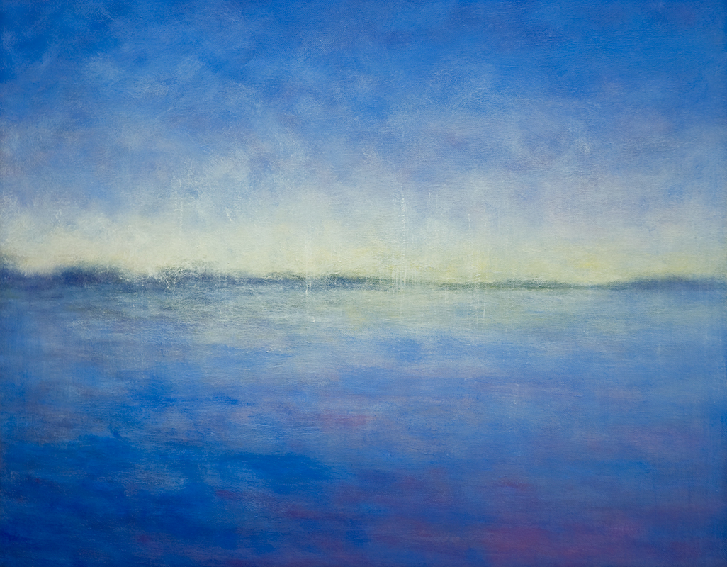 1026x800 Horizon Landscape Paintings - Horizon Watercolor