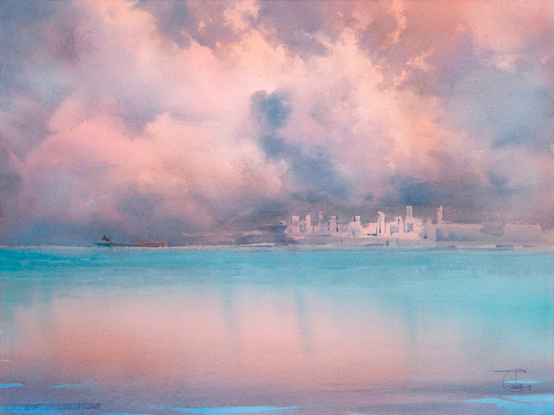 800x600 More Seascapes. 2014 - Horizon Watercolor