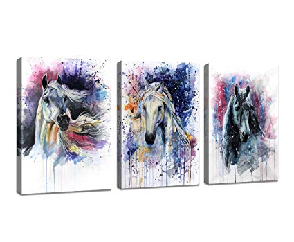 Horse Watercolor Art at PaintingValley.com | Explore collection of ...