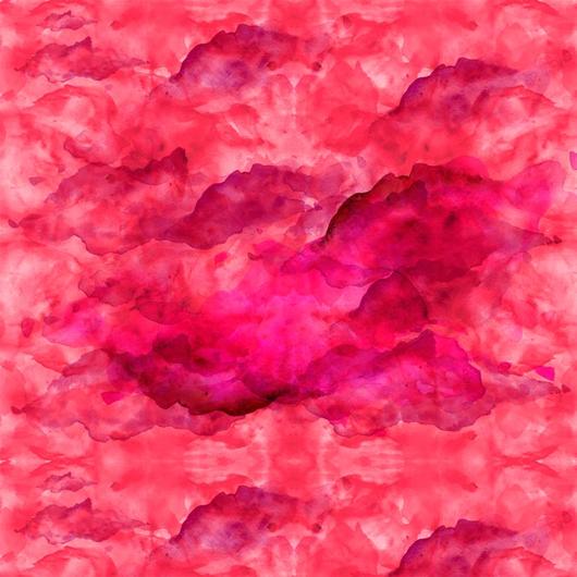 530x530 Hot Pink Watercolor Digital Pattern Vinyl - Hot Pink Watercolor
