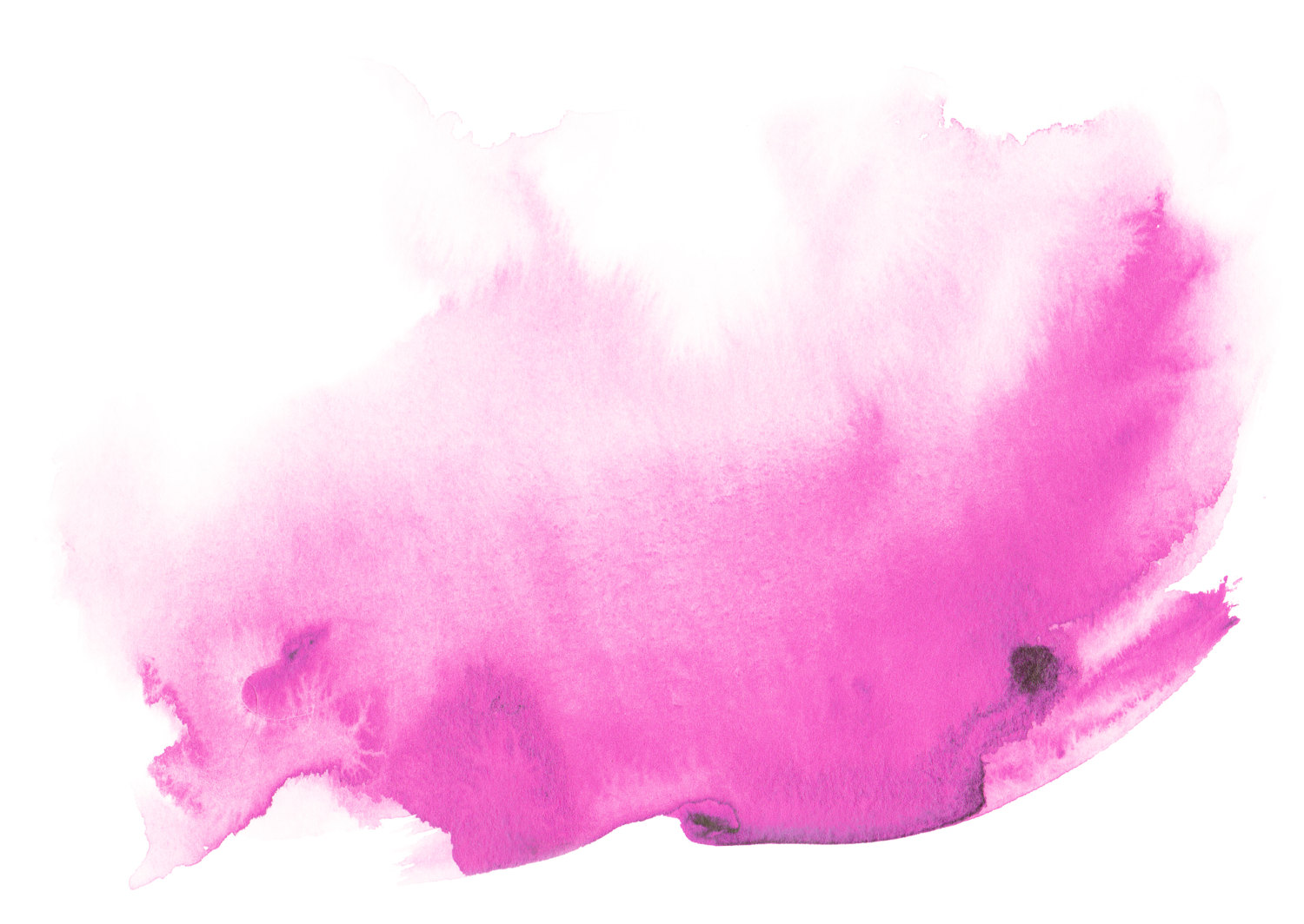 1500x1064 Create A Watercolor Wonderland Nursery - Hot Pink Watercolor