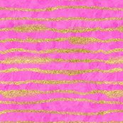 173x173 Hot Pink Watercolor + Gold Glitter Stripe Wallpaper - Hot Pink Watercolor