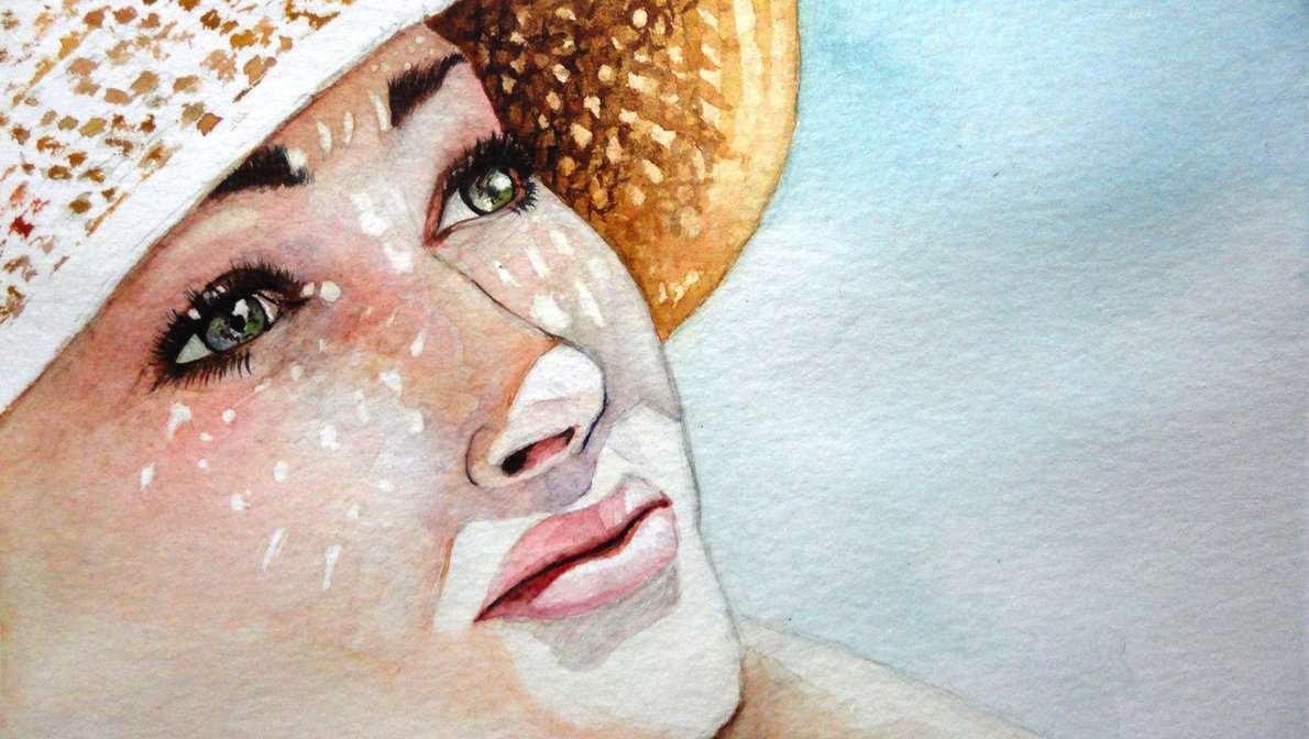 1190x672 Human White Skin Study - Human Watercolor