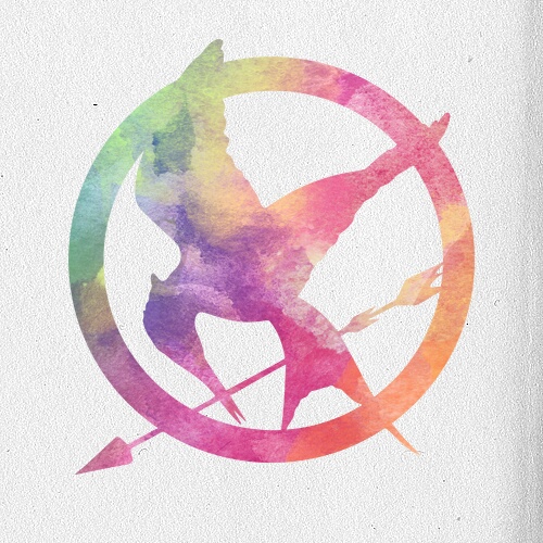 500x500 Image About Tumblr In The Hunger Games By - Hunger Games Watercolor