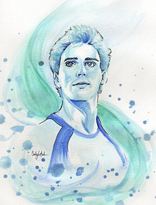 228x300 The Hunger Games Paintings Fine Art America - Hunger Games Watercolor