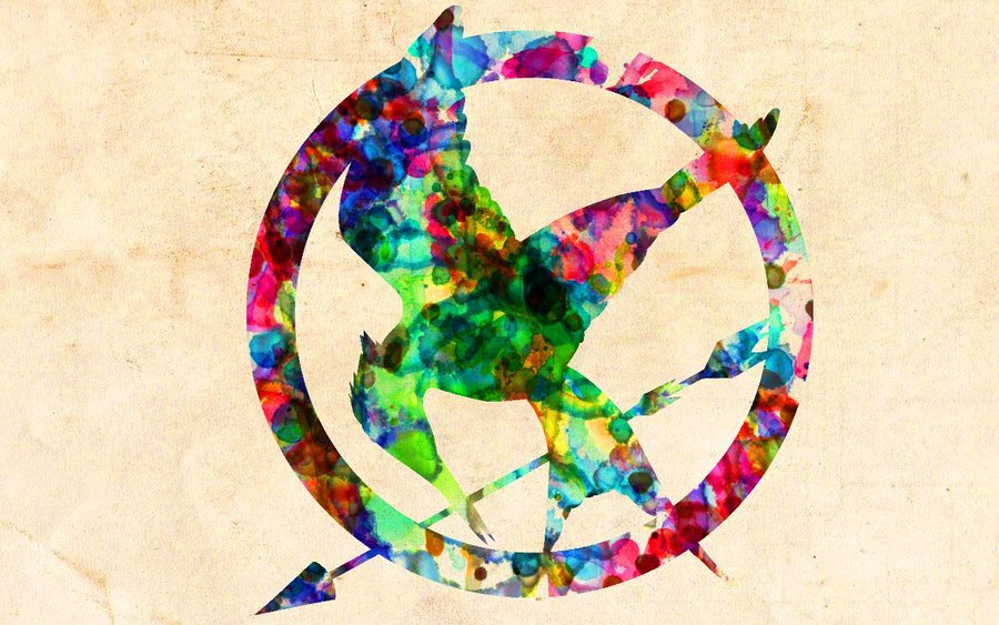 900x563 The Hunger Games Watercolor Effect By Elijahvd - Hunger Games Watercolor