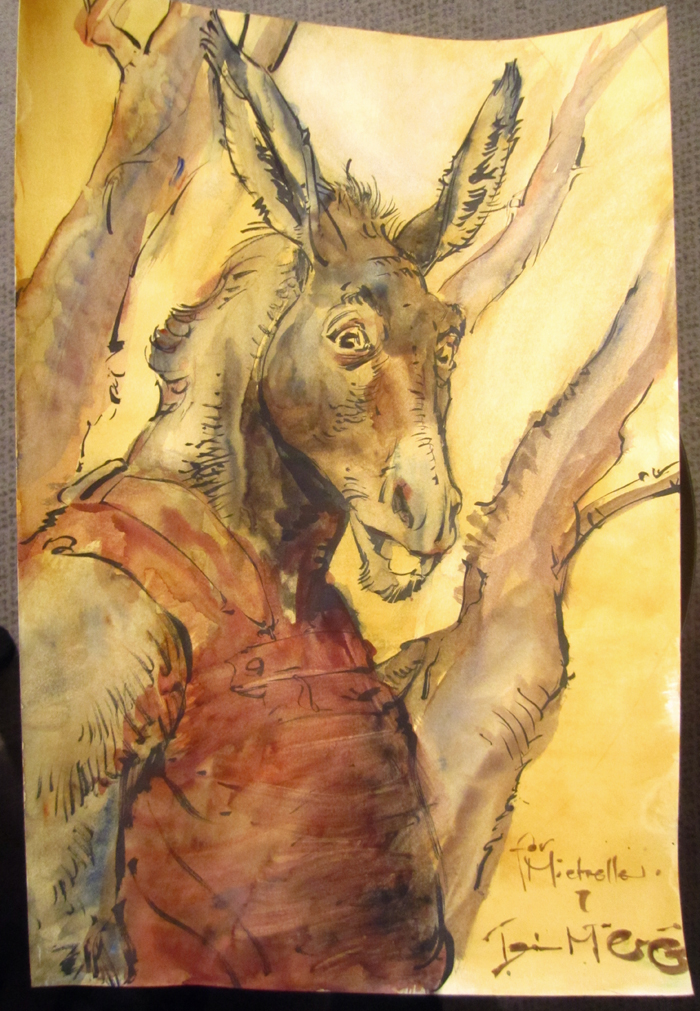 700x1011 Michelle Papadopoulos Art My Imc 2013 Painting Process - Iain Mccaig Watercolor