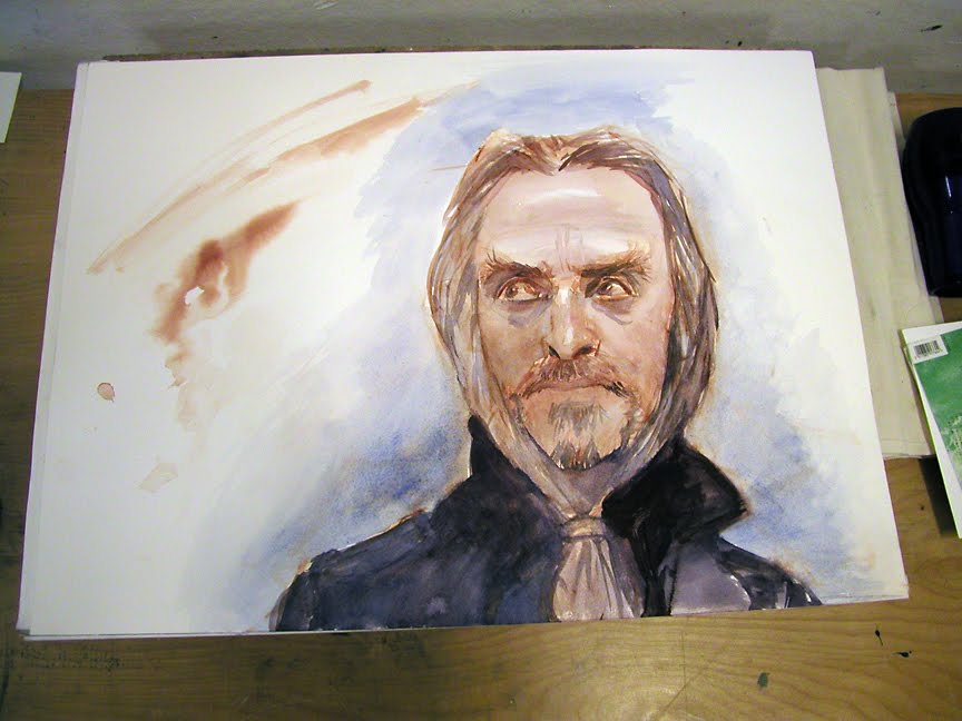 864x648 The Doodles, Designs, And Art Of Christopher Burdett Illustration - Iain Mccaig Watercolor