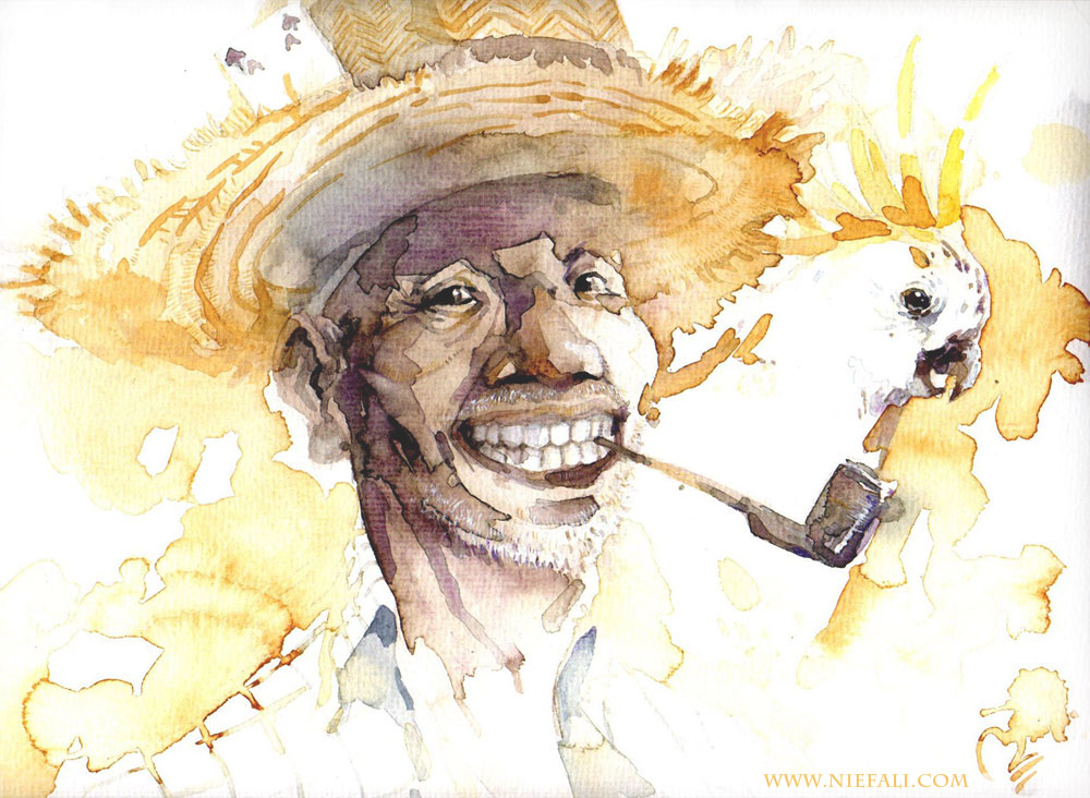 1000x732 Art May We Have A Kickass Watercolor Painting Thread, Please - Iain Mccaig Watercolor