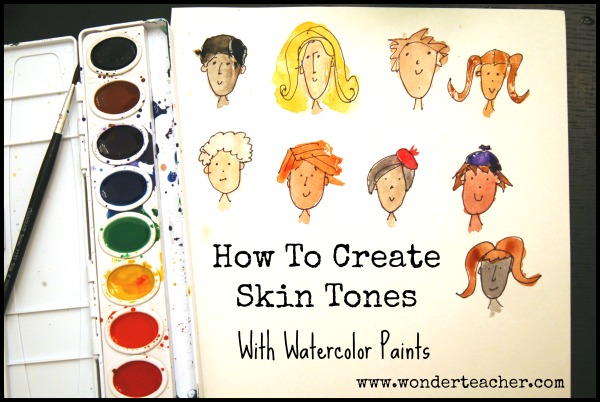 600x402 How To Create Skin Tones With Watercolor Paints - Image To Watercolor