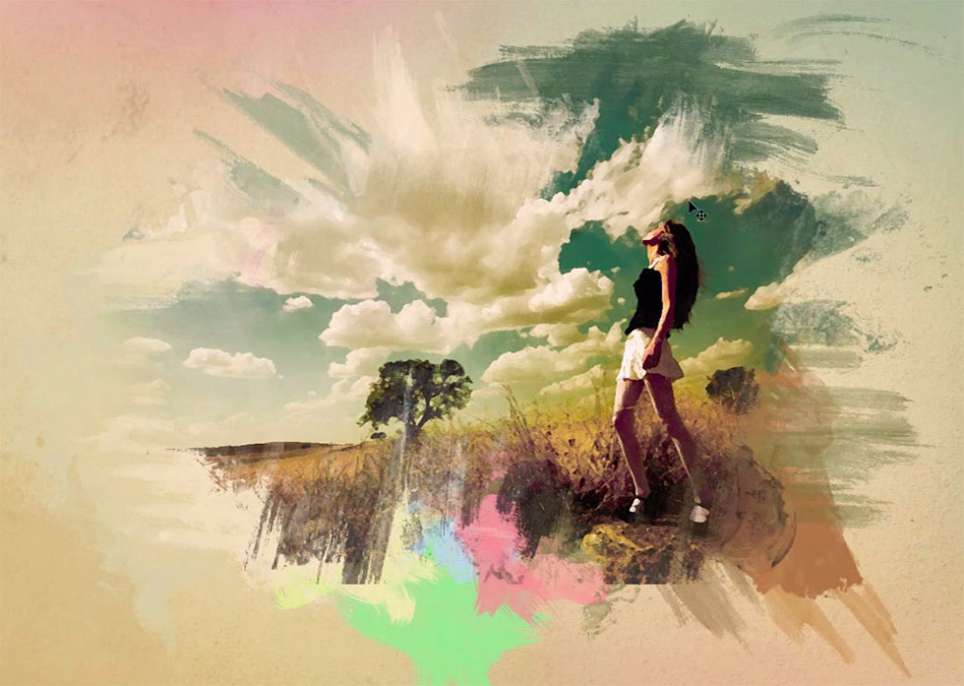 964x686 15 Artistic Watercolor Effects Photoshop Tutorials - Image To Watercolor