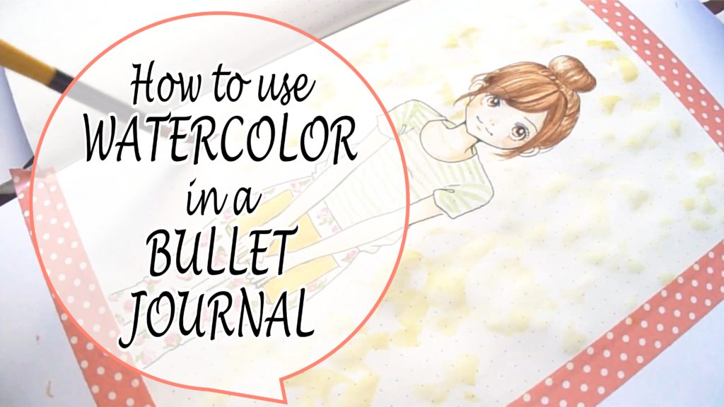1024x576 How To Use Watercolor In A Bullet Journal Sery Little Notes - Image To Watercolor