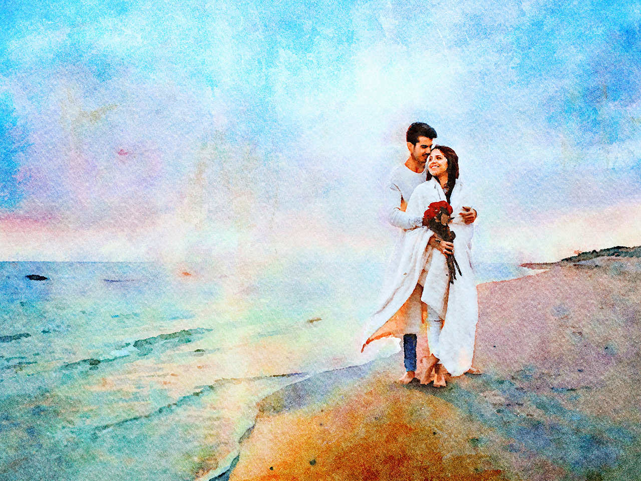 1280x960 Watercolor Studio - Image To Watercolor