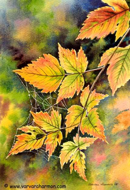 427x620 Varvara Harmon - Images Of Landscape Watercolor Paintings