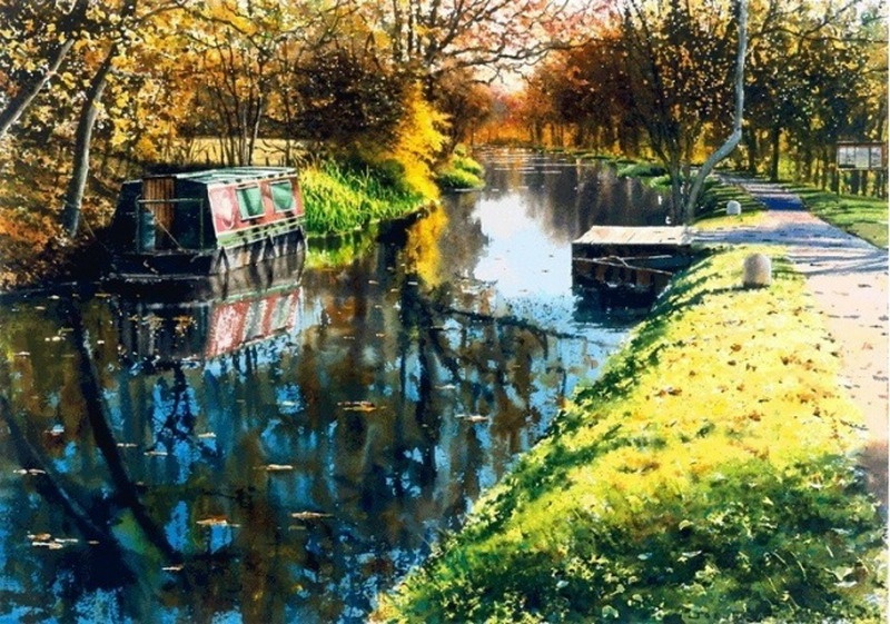 800x561 Believe It Or Not, But These Are Actually Watercolor Paintings - Images Of Landscape Watercolor Paintings