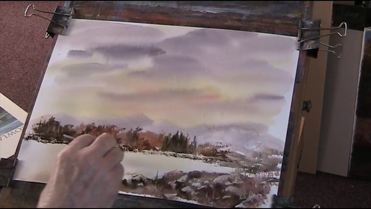 1280x720 How To Paint An Impressionist Watercolour - Impressionist Watercolor