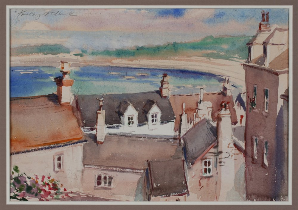 1000x706 Impressionist Watercolor Painting By Timothy J. Clark - Impressionist Watercolor