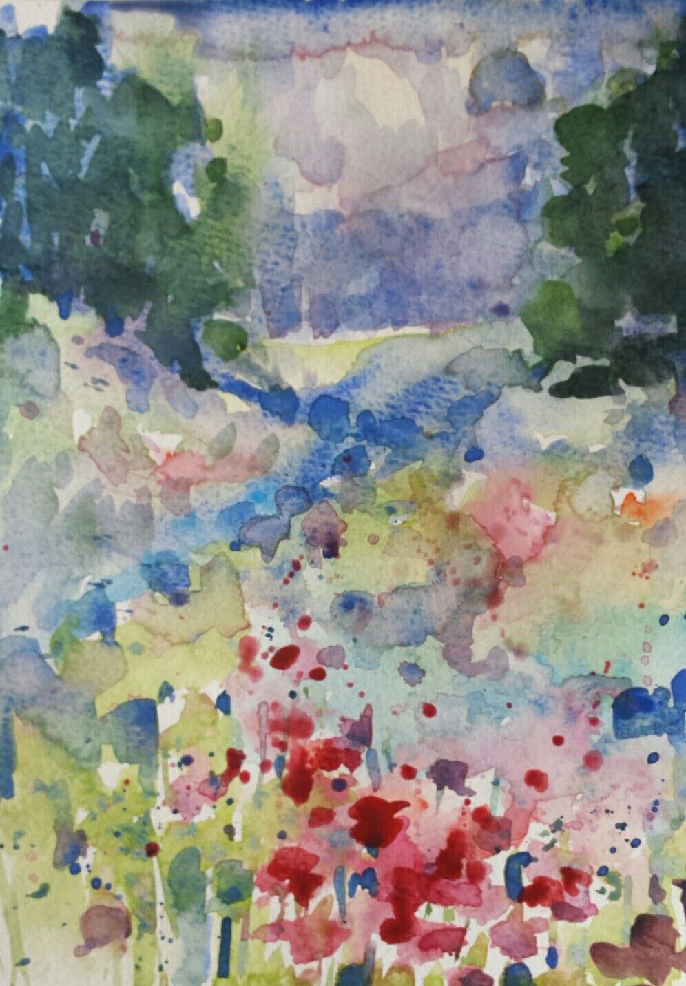 996x1431 Watercolour Impressionist Landscape My Writing Tips - Impressionist Watercolor