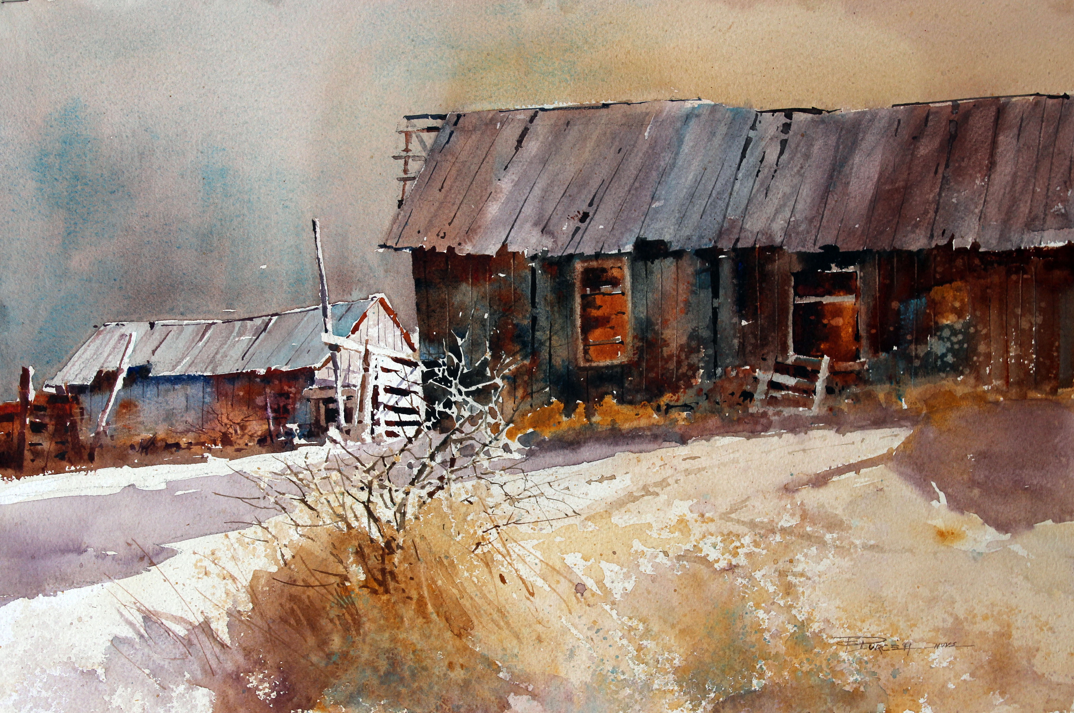 4541x3014 Using Randomness In Watercolor Painting. The Watercolor Teacher - In Watercolor
