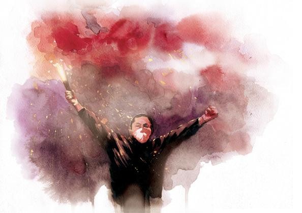 594x420 The Incredible Watercolor Paintings Of Dmitriy Rebus Larin - Incredible Watercolor Paintings