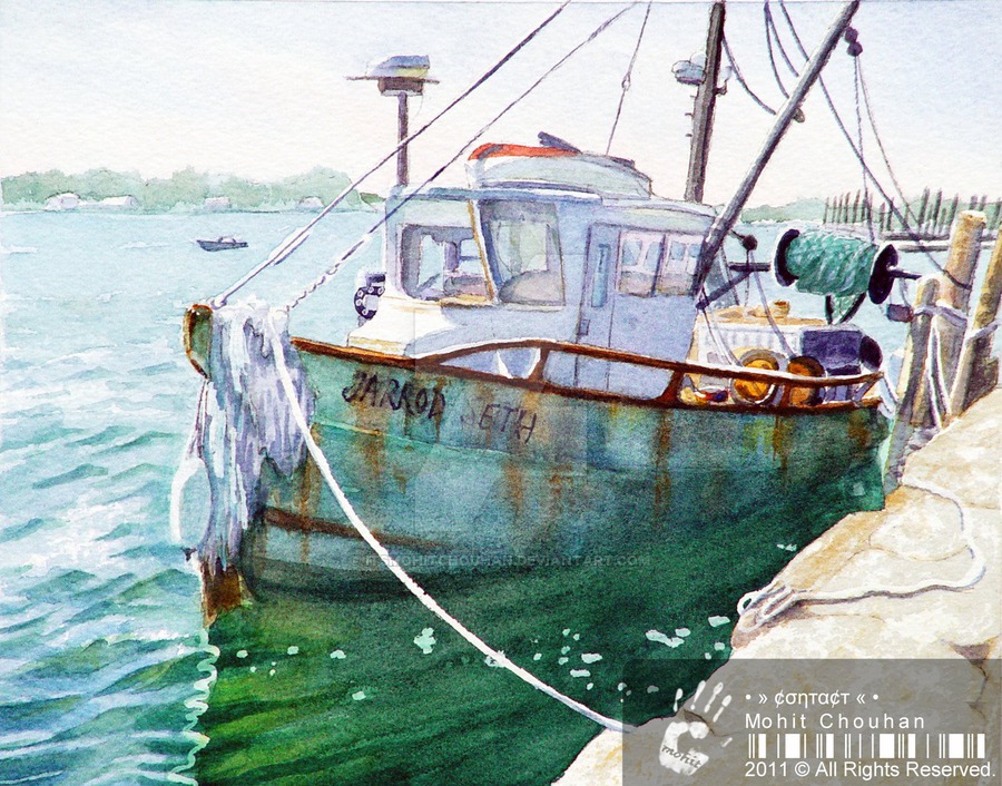 900x706 Amazing Watercolor Painting By Itsmohitchouhan - Incredible Watercolor Paintings