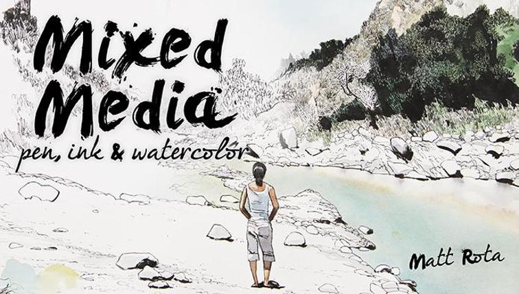 756x429 Pen, Ink Amp Watercolor Mixed Media Art Class Craftsy - Ink And Watercolor Illustration