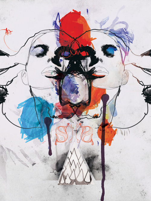 500x667 Art, Design, Illustration, Ink, Watercolor - Ink And Watercolor Illustration