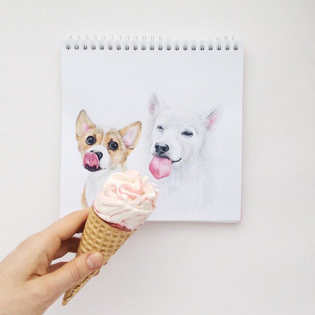 640x640 Brilliant Watercolor Sketches Found On Instagram - Instagram Watercolor