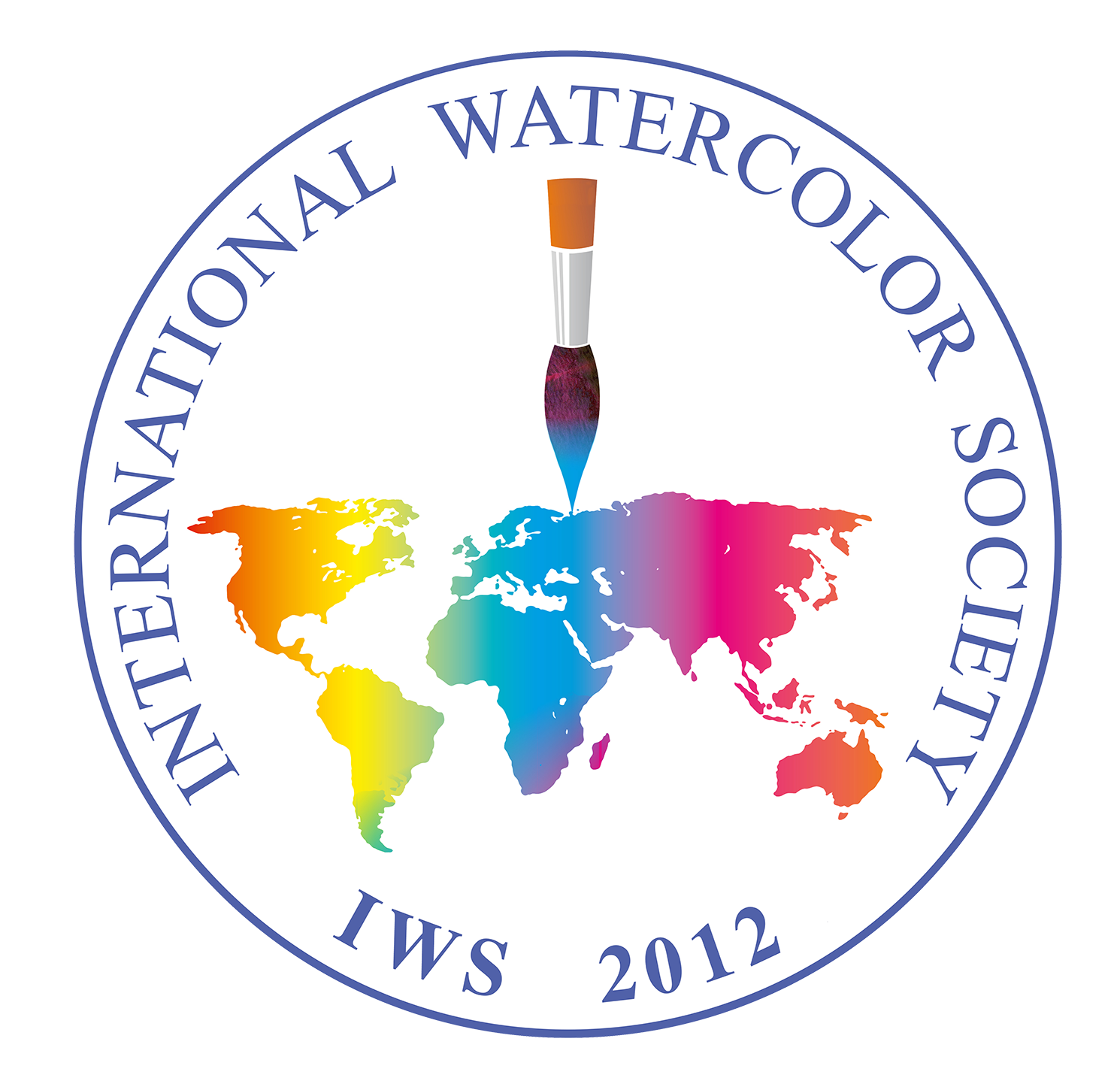 1490x1446 Iws Globe International Watercolor Society - International Watercolor